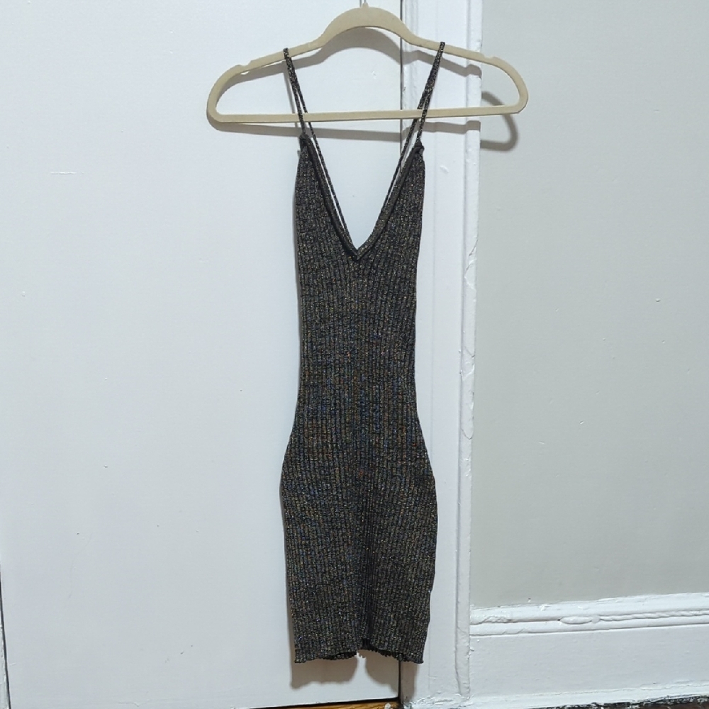 By The Way Metallic Dress